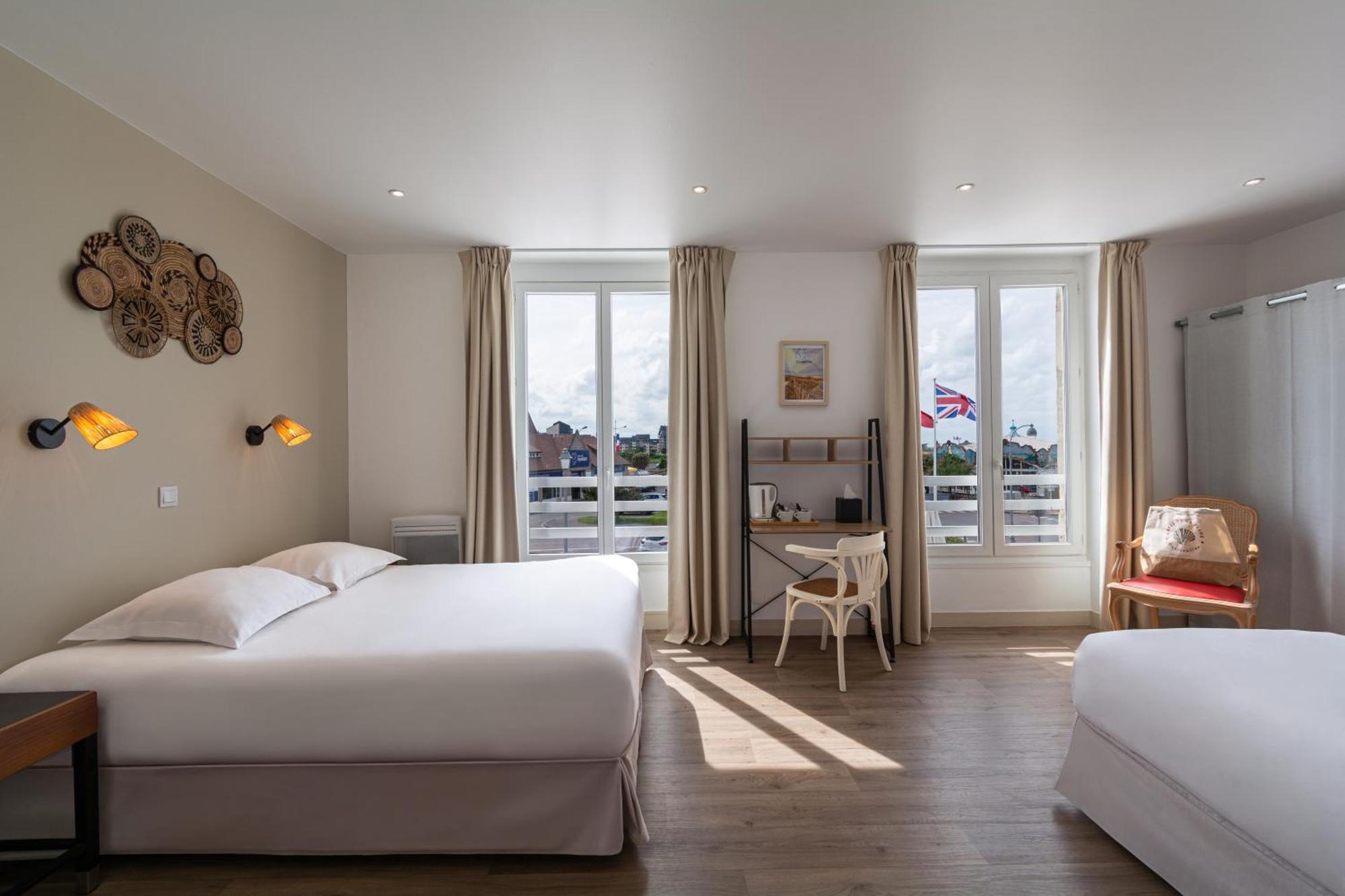 Hotel De La Plage Courseulles-sur-Mer Eksteriør billede