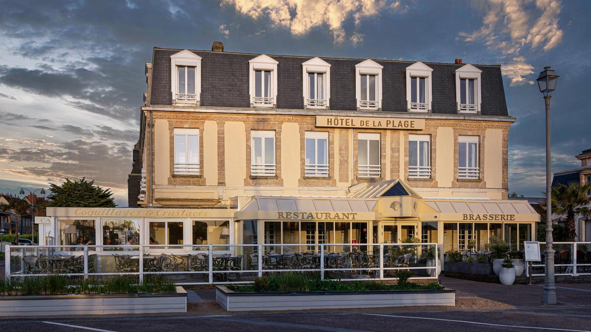 Hotel De La Plage Courseulles-sur-Mer Eksteriør billede